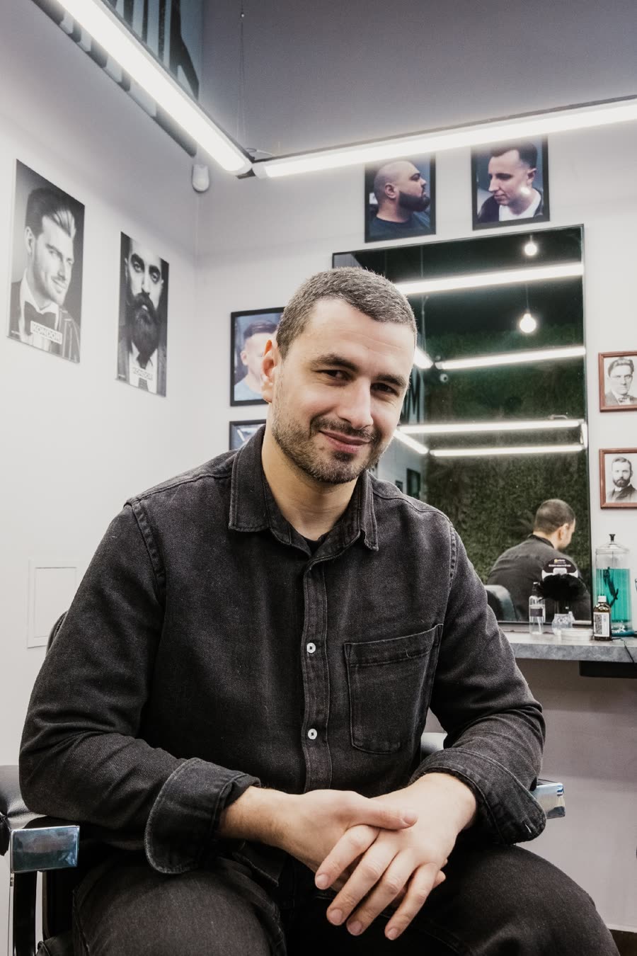 Георгий Сердюков — владелец барбершопа Man's Cave